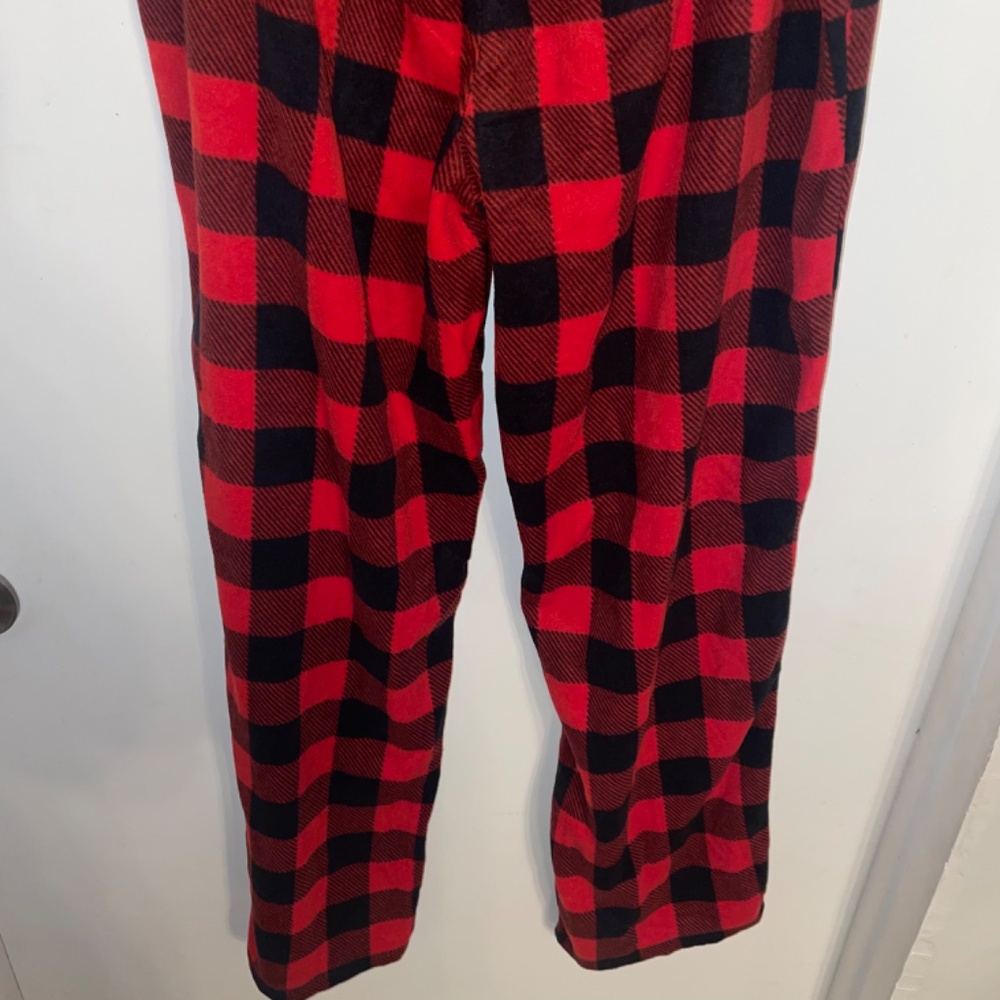 NWOT Women's Buffalo Plaid Fleece Matching Family Pajama Pants Size XXL - Picture 9 of 10